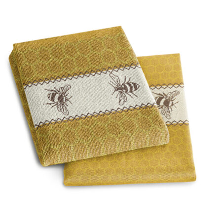 Thee- en keukendoek Bees Yellow | DDDDD