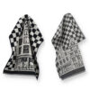 Thee- en keukendoek Canal Houses - Rijksmuseum Black | Bunzlau Castle