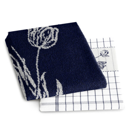 Thee- en keukendoek Lisse blue | DDDDD