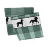 Thee- en keukendoek shanti green | DDDDD