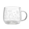 Theeglazen set van 2 Borosilicate - Wildflowers | Bunzlau Castle