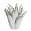 Theelicht Cactus keramiek creme m | Light & Living