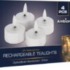 Theelicht Met Led Set 4 stuks |