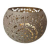 Theelicht houder Sevran Ball votive brown M | Mansion
