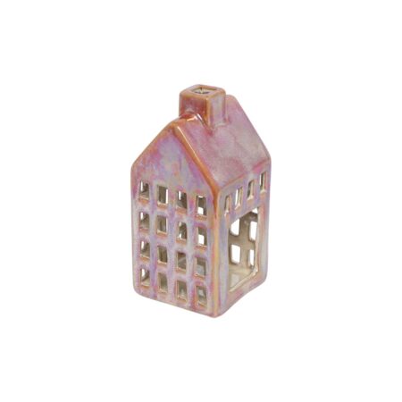 Theelicht huis M rood 7