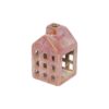Theelicht huis S rood 6x6x10cm | Countryfield