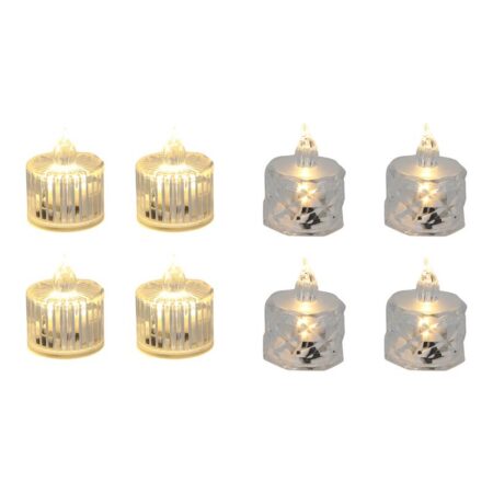 Theelicht transparant 3.7x5cm doos a 12 | Svenska Living