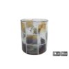 Theelichthouder Blocks glas 11x11x13cm | CosyDecor