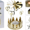 Theelichthouder carrousel goud | Home & Styling