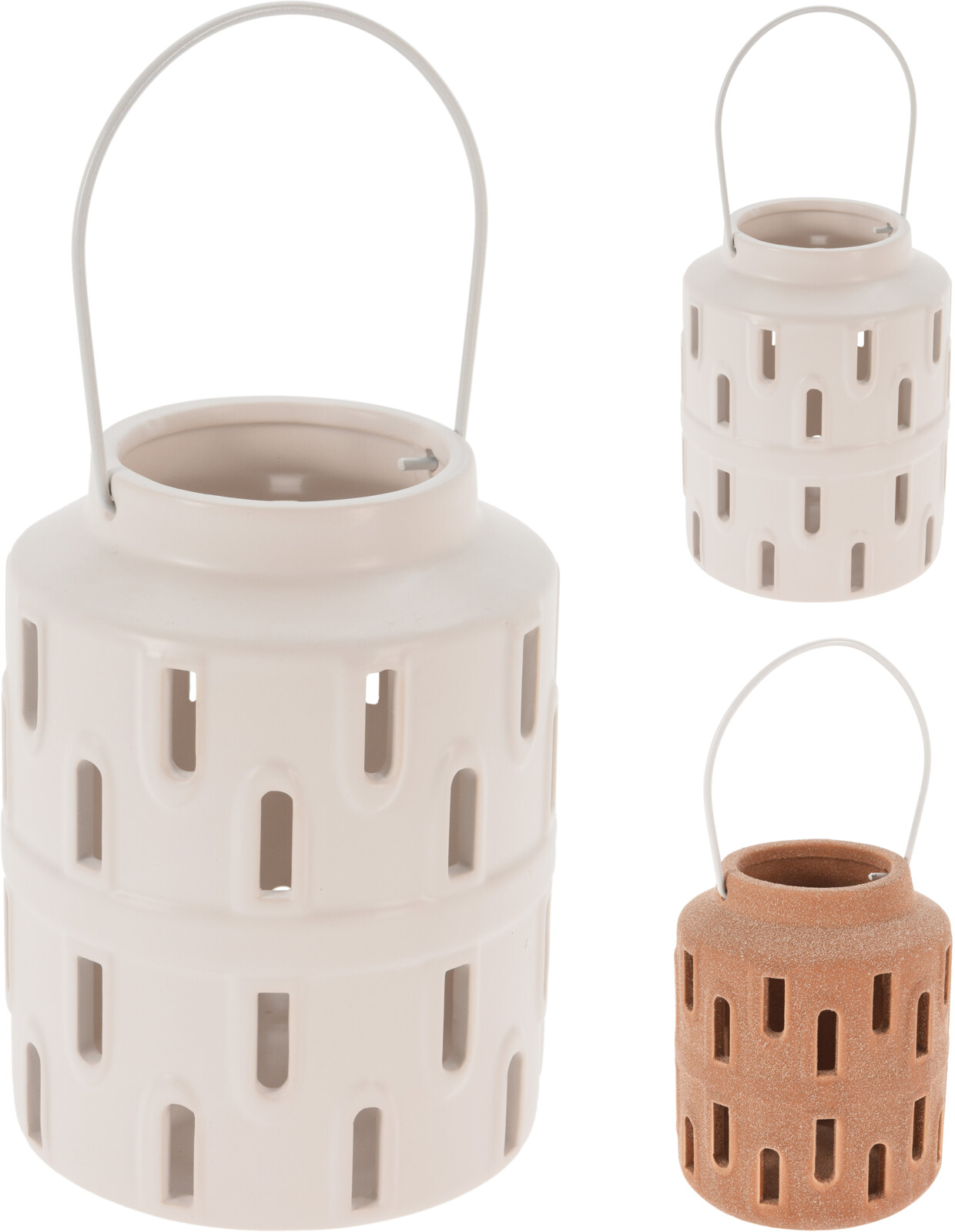 Theelichthouder dolomite Ø10xH13cm | CosyDecor