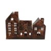 Theelichthouder huizen bonez | HBX natural living