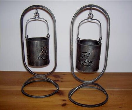 Theelichthouder met emmertje | DecoImport