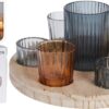 Theelichthouder set Ø23cm | Z