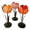 Theelichthouder tulp pastel 7