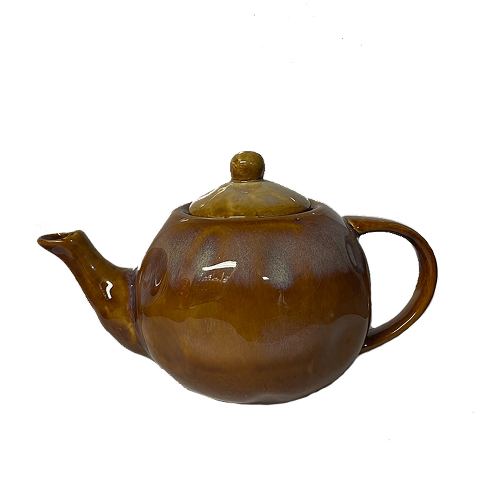 Theepot keramiek Oranje |