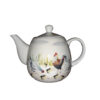 Theepot met filter kippen |
