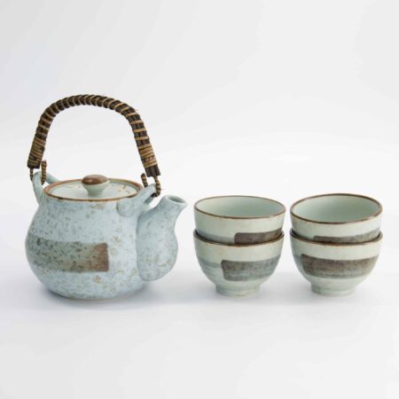 Theeset met theepot en kopjes - Tokyo Design Studio - Soshun - Mintgroen - 700ml | Tokyo Design Studio