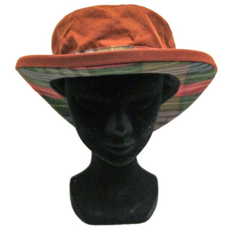 Thelma Wax Hoed Chestnut / Groen | Hunter Outdoor