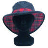 Thelma Wax Hoed Navy / Rood | Hunter Outdoor
