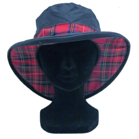 Thelma Wax Hoed Navy / Rood | Hunter Outdoor