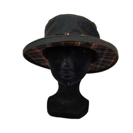 Thelma Wax Hoed Olive / Bruin | Hunter Outdoor
