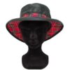 Thelma Wax Hoed Olive / Rood | Hunter Outdoor