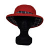 Thelma Wax Hoed Rood / Blauw | Hunter Outdoor
