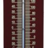 Thermometer Bordeaux rood / Créme blanco | Topemaille