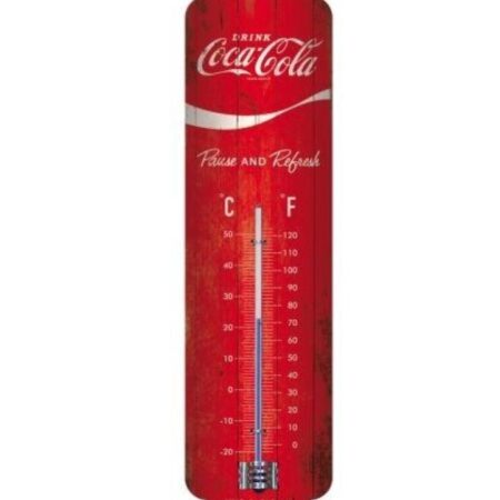 Thermometer Coca Cola Pause and Refresh | Nostalgic Art