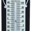 Thermometer Deco Blauw / Wit | Topemaille