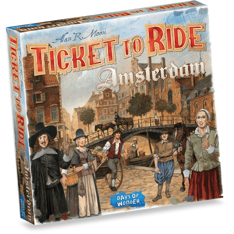Ticket to Ride Amsterdam | Days of Wonder