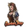 Tinnen wandbord Woman Barbershop | DecoImport