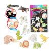Toi Toys 3D krasfolie puzzel Dier glow | Toi-Toys