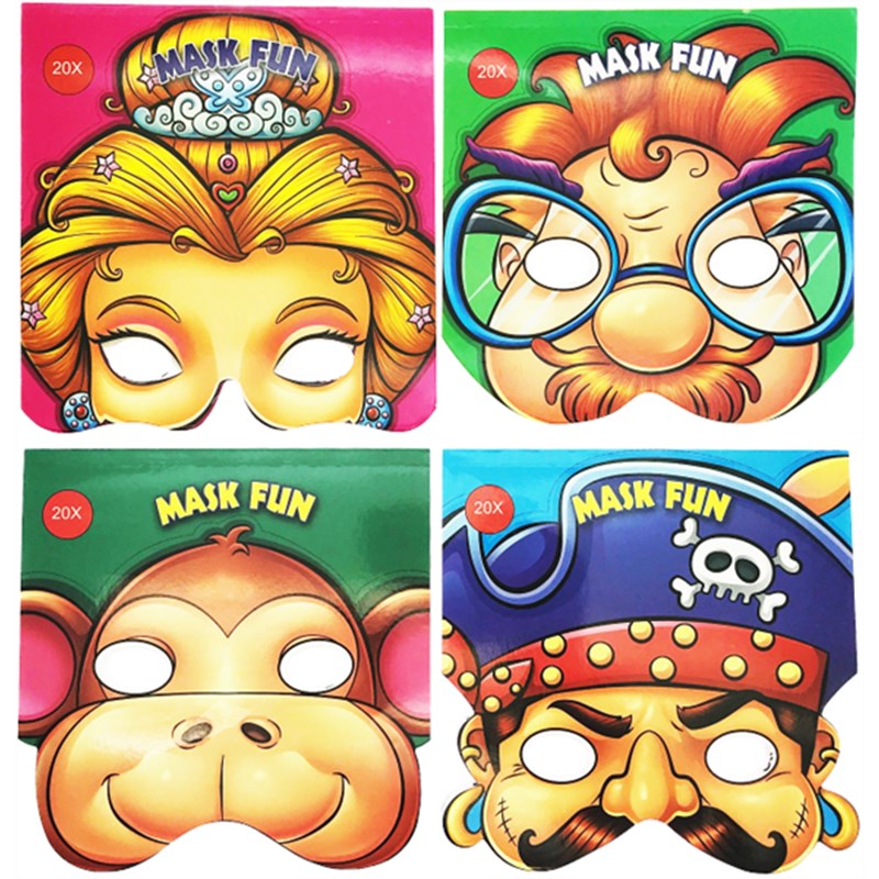 Toi Toys Kleur je eigen fun masker | Toi-Toys