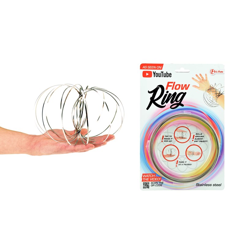 Toi Toys Magische Flowring RVS Ø13cm | Toi-Toys