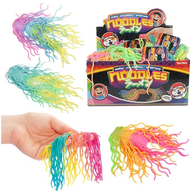 Toi Toys Noodles Curly Colorful rekbaar | Toi-Toys