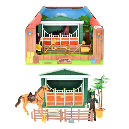 Toi Toys Paardenstal met verzorger | Toi-Toys