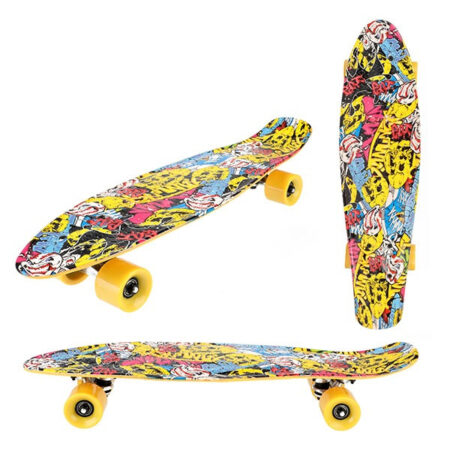 Toi Toys Skateboard Cool print Skul 60cm | Toi-Toys