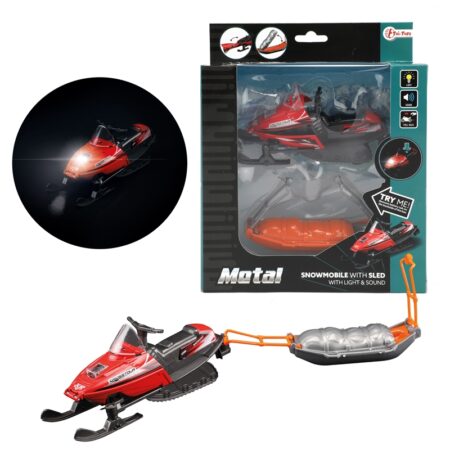 Toi Toys Sneeuwscooter met slee | Toi-Toys