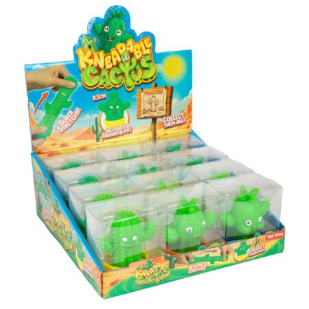 Toi-Toys Stretchy kneedcactus met potje | Toi-Toys