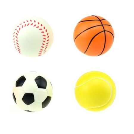 Toi Toys sport Squeezies Ø7cm 12 stuks | Toi-Toys