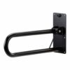 Toiletbeugel opklapbaar 56 cm - Mat zwart | ThuiszorgwinkelXL