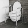 Toiletframe | Atlantis | Toiletsteun | Sta-op hulp verstelbaar | WC steun | Met armleuningen | Aluminium | PR50305 | Atlantis