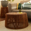 Tom Tailor Salontafel Romelia Teakhout en rotan