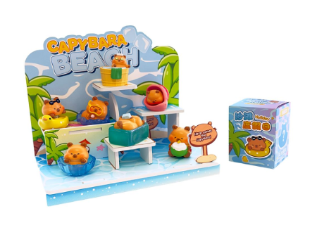 Tomi Capybara Beach Holiday blind box random - Kenji | Kenji