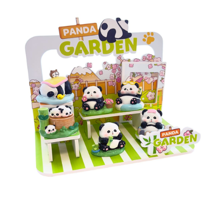 Tomi Panda Garden blind box random - Kenji | Kenji