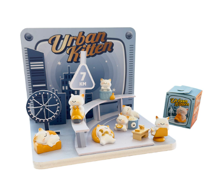Tomi Urban Kitten blind box random - Kenji | Kenji
