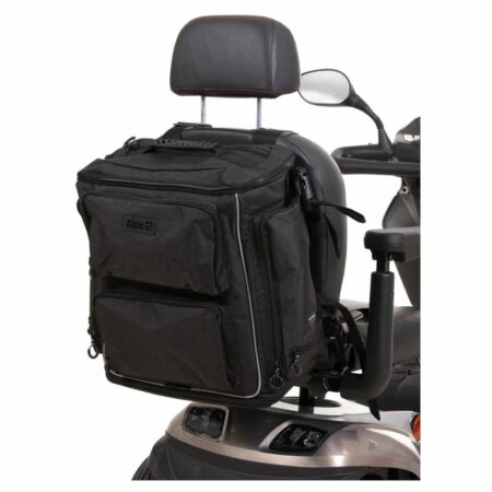 Torba Luxe rolstoeltas & scootmobieltas | Met opbergvak voor wandelstok | Zwart | PR34061-BK | ThuiszorgwinkelXL