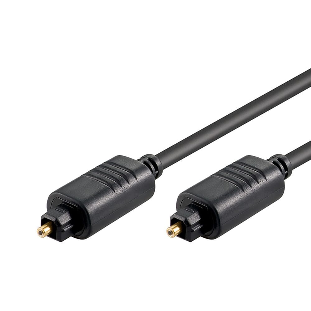 Toslink M/Toslink M - 2.2mm - Fiber optic kabel - 1 meter | Goobay