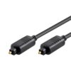 Toslink M/Toslink M - 5mm - fiber optische kabel - fiber optic cable - audio kabel - 2 meter | Goobay